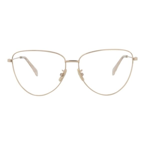 Celine Womens Cat Eye Gold Gold Transparent Fashion Designer Eyewear - Picture 2 of 4